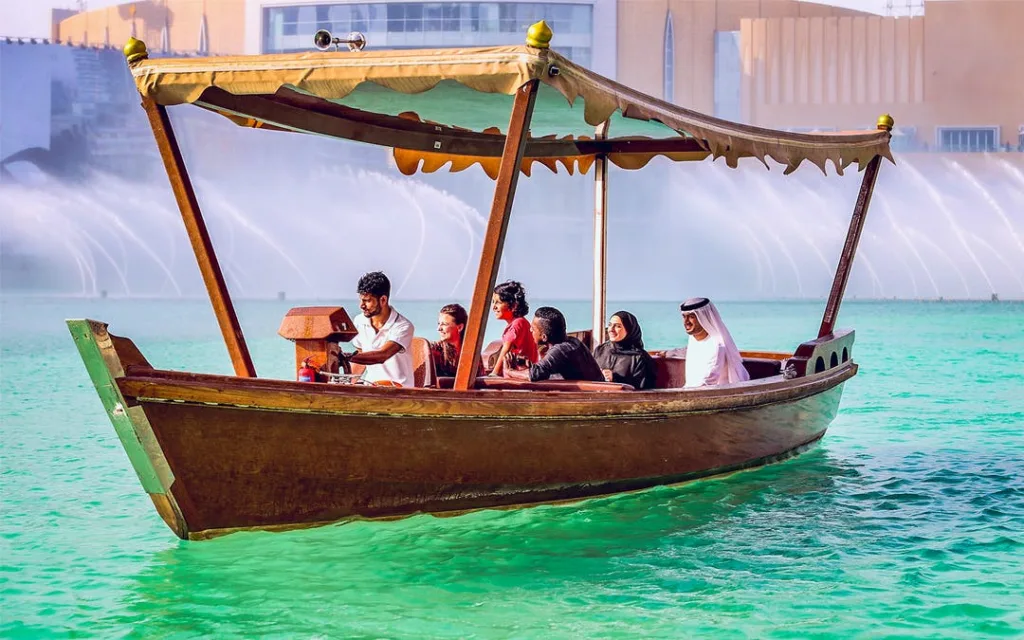 Boat rides in Dubai