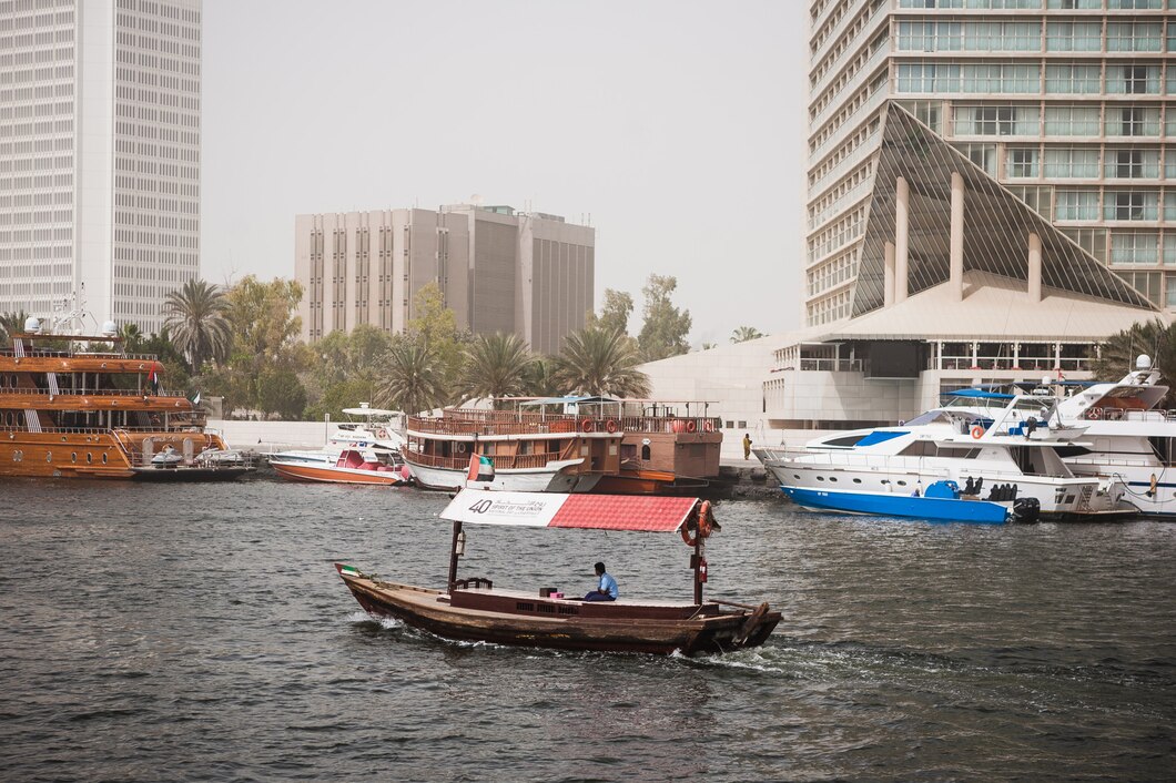 أماكن ركوب القوارب في دبي