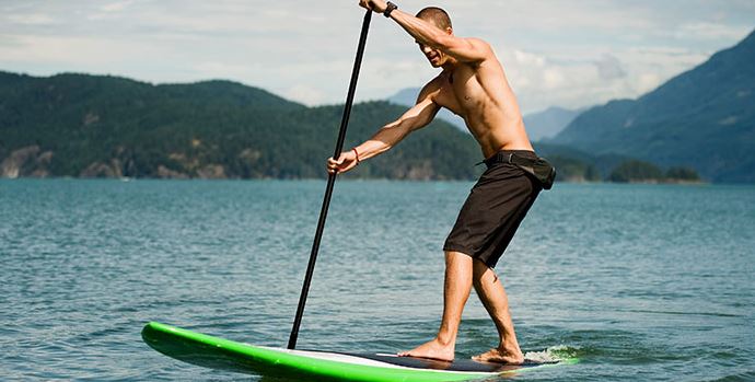 Adventure on the Stand up Paddle