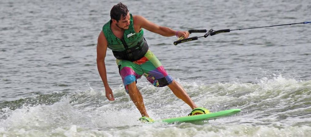 Amazing ride and had fun with Wake Board