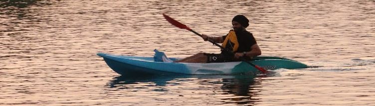 Enjoy your day in the sea to ride Kayak with Aquajet