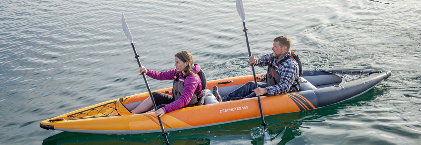 Quality time spend to ride Kayak Double with Aquajet