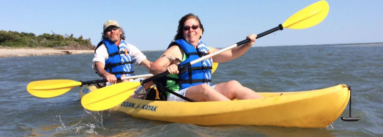 Life’s a journey enjoy the ride double kayak