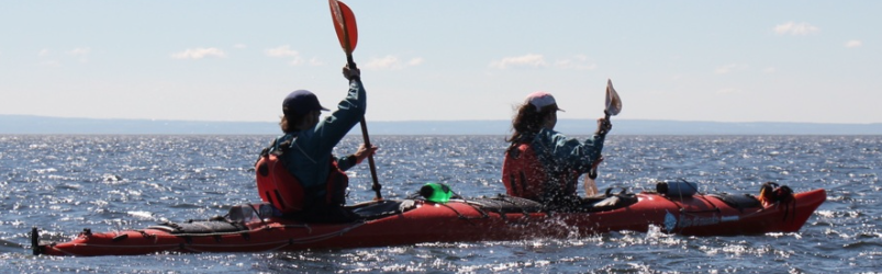 Enjoy this lifetime experience to ride double kayak