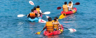 Enjoy the Double Kayak with Family & Friends